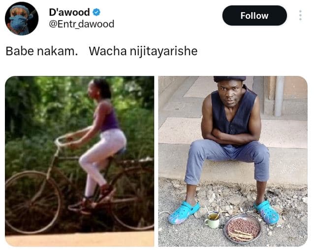 D'awood entr_dawood follow babe nakam. wacha nijitayarishe