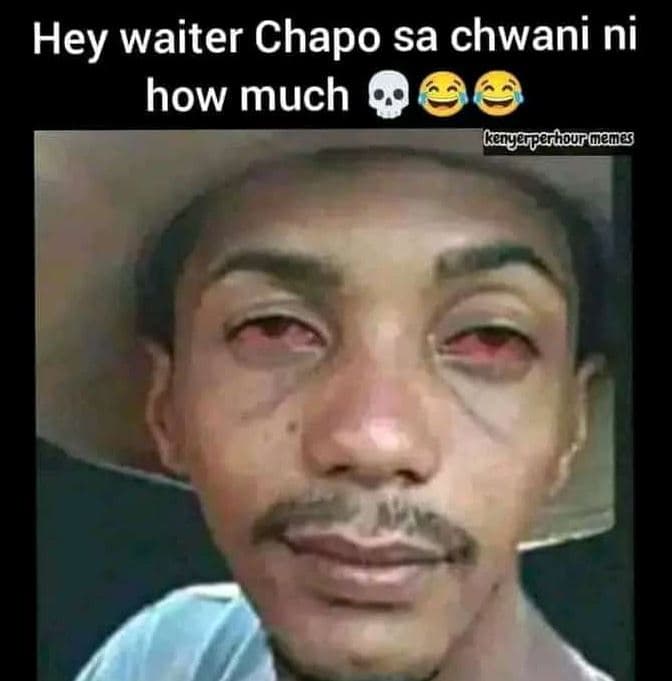 Hey waiter chapo sa chwani ni how much cenyepcshourlemes