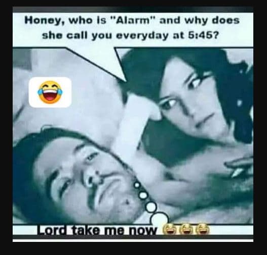 Honoy, who is alarm and why docs sho call you everyday a 646? lorrktakemeow