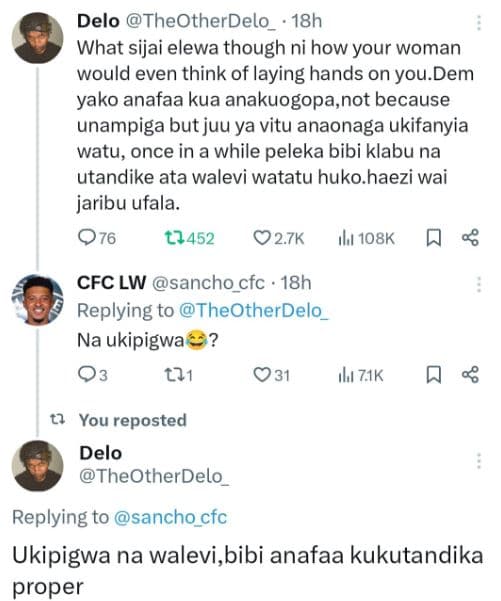 Delo theotherdelo 18h what sijai elewa though ni how your woman would even think