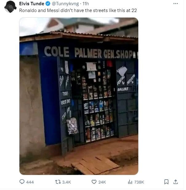 Elvis tunde tunnykvng míh ronaldo and messi didn't have the streets like this at