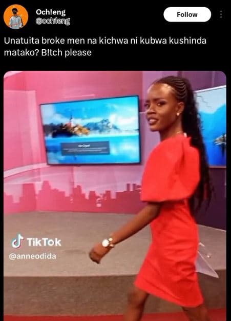 Ochleng ochileng follow unatuita broke men na kichwa ni kubwa kushinda matako? b