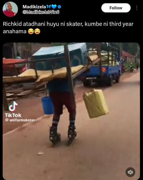 Madikizela madikizelalmin6 follow richkid atadhani huyu ni skater kumbe ni third