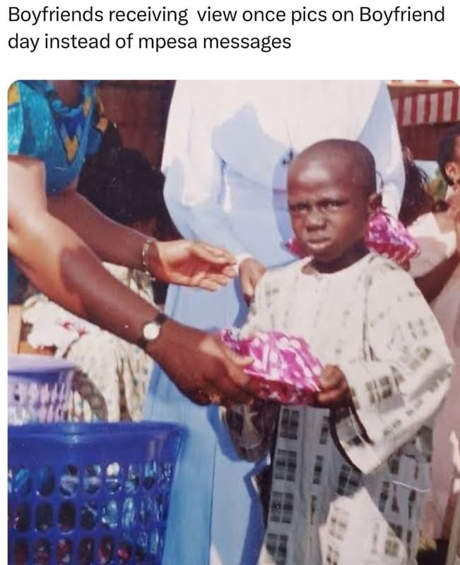 Boyfriends receiving view once pics on boyfriend day7 instead of mpesa messages