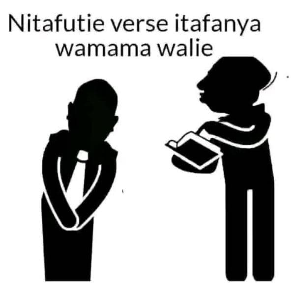 Nitafutie verse itafanya wamama walie