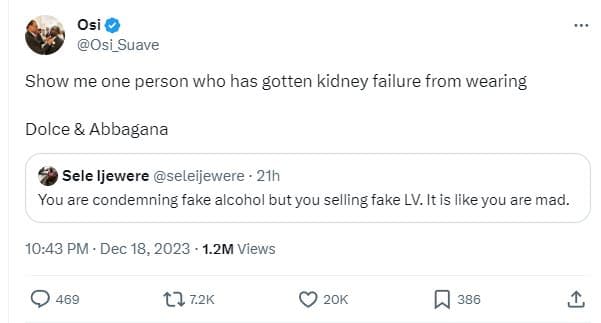 Osi osi_suave show me one person who has gotten kidney failure from wearing dolc