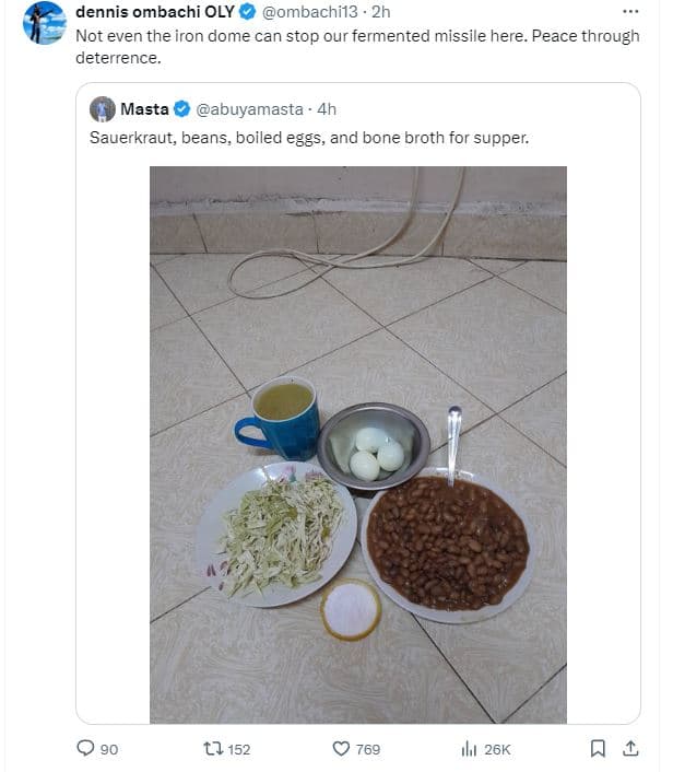 Dennis ombachi oly ombachil3 2h not even the iron dome can stop our fermented mi