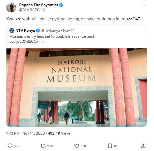 Rapcha the sayantist iamrapcha kwanza wa badilishe ile python iko hapo snake par