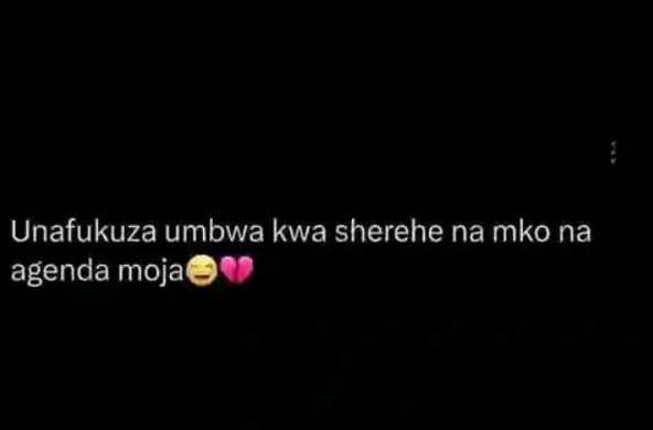 Unafukuza umbwa kwa sherehe na mko na agenda moja