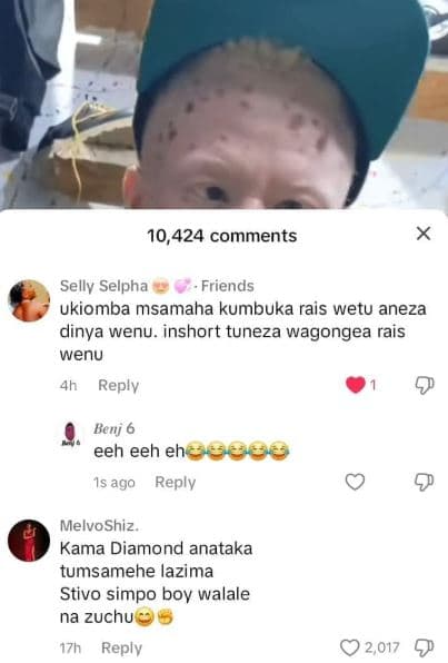 10,424 comments selly selpha friends ukiomba msamaha kumbuka rais wetu aneza din