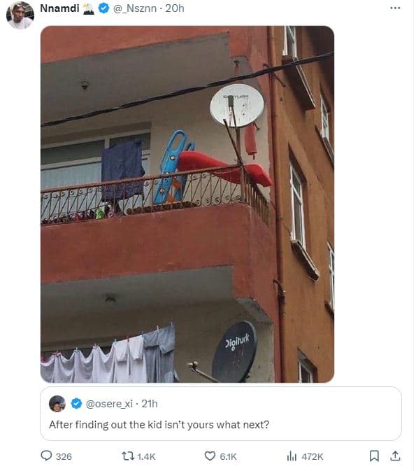 Nnamdi nsznn 20h osere_xi . 21h after finding out the kid isn't yours what next?