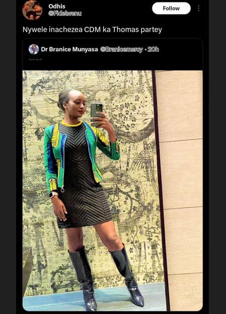 Odhis fidewwan follow nywele inachezea cdm ka thomas partey dr branice munyasa b