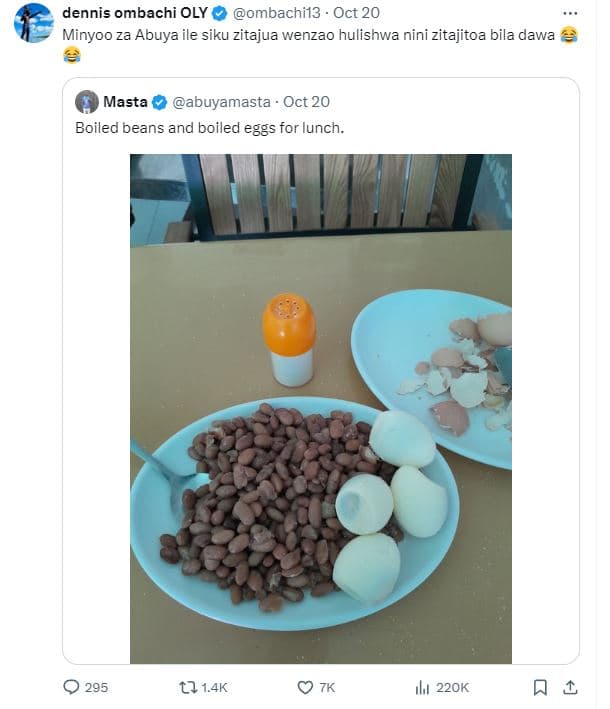 Dennis ombachi oly ombachil3 oct 20 minyoo za abuya ile siku zitajua wenzao huli