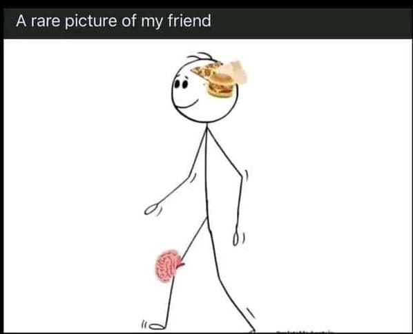 A rare picture of my friend