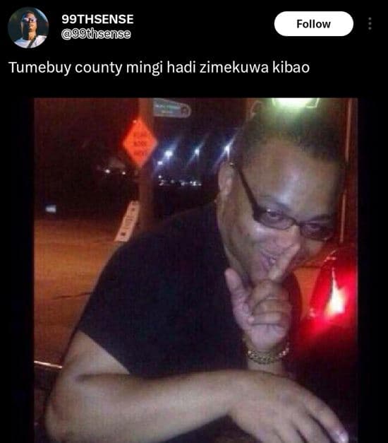 99thsense 99tsense follow tumebuy county mingi hadi zimekuwa kibao