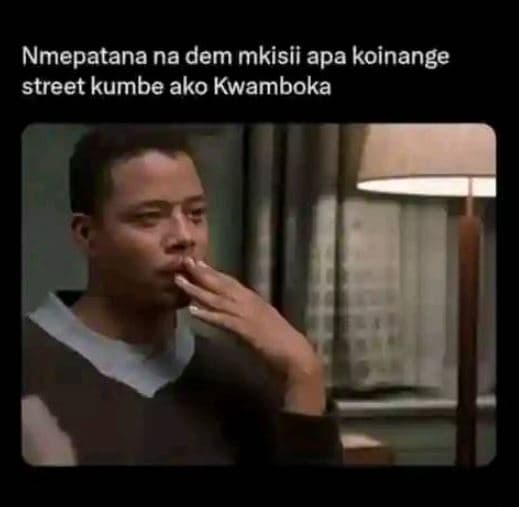 Nmepatana na dem mkisii apa koinange street kumbe ako kwamboka