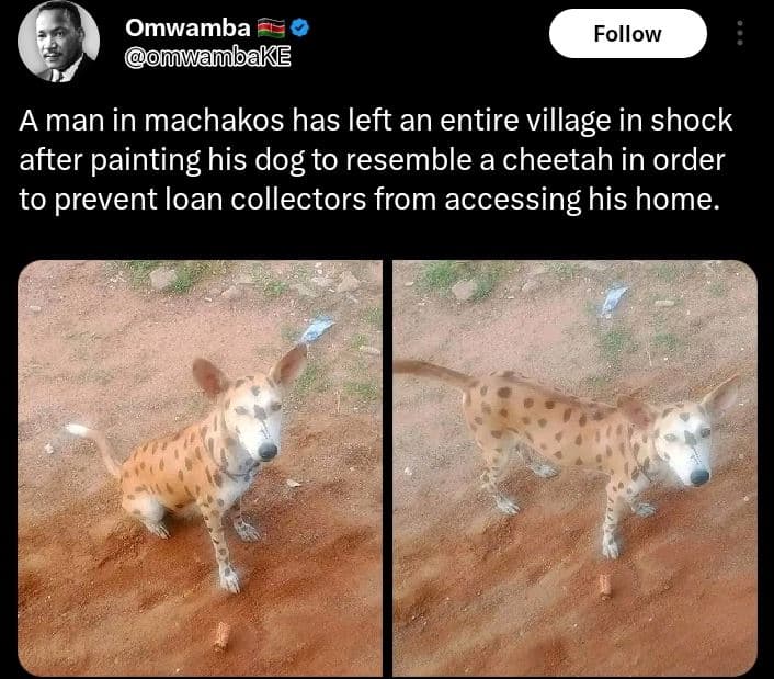 Omwamba mmwambake follow a man in machakos has left an entire village in shock a