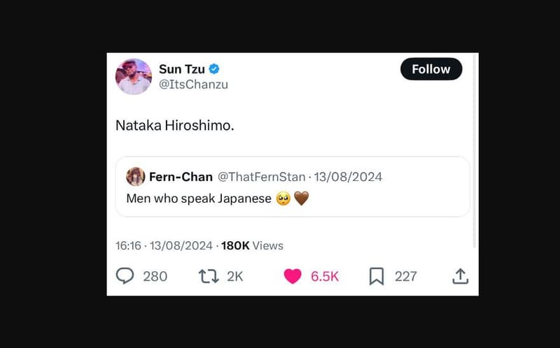 Sun tzu itschanzu follow nataka hiroshimo. fernchan thatfernstan 1308 men who sp