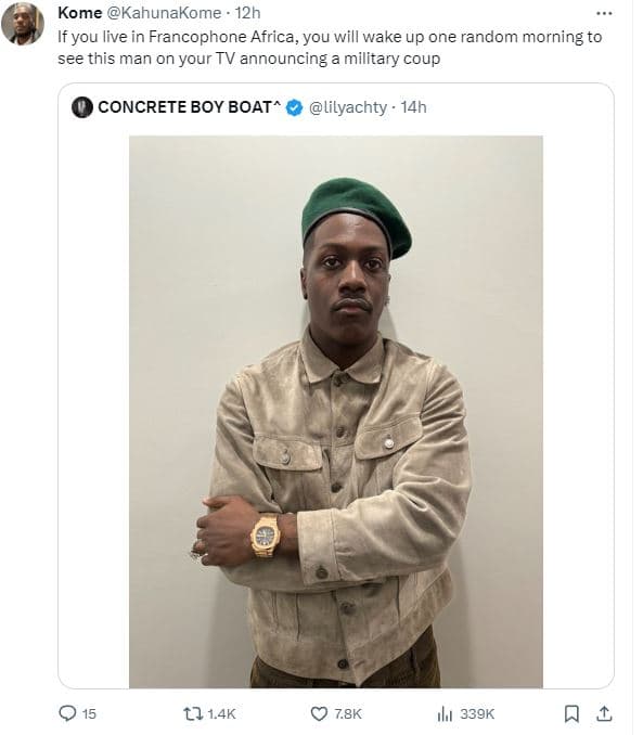 Kome kahunakome 12h if you live in francophone africa you will wake up one rando