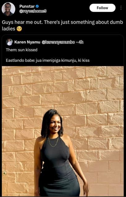 Punstar oyuaaiomeo follow guys hear me out. there's just something about dumb la