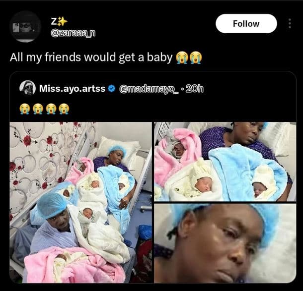 Follow zafaaan all my friends would get a baby miss.ayo artss adamayo_ 20h