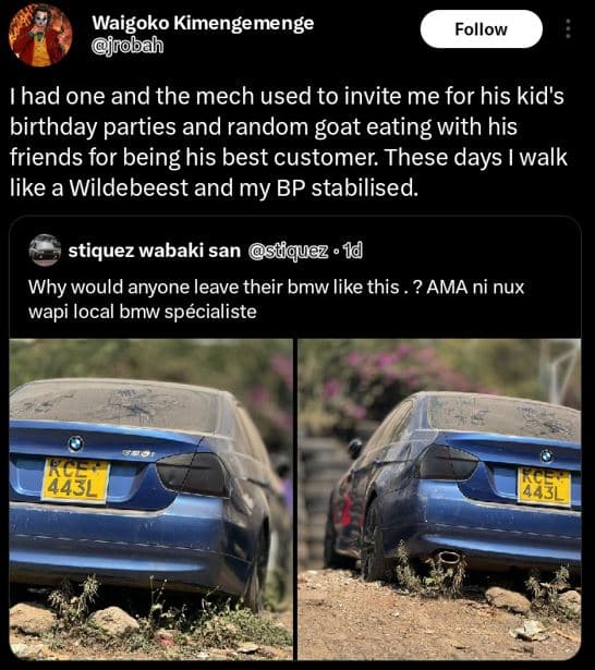 Waigoko kimengemenge jnobah follow ihad one and the mech used to invite me for h