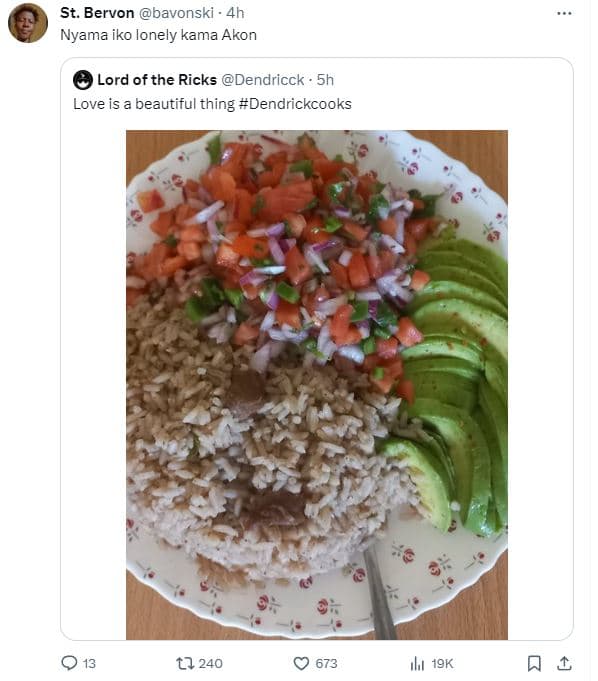 St. bervon bavonski 4h nyama iko lonely kama akon lord of the ricks dendricck 5h