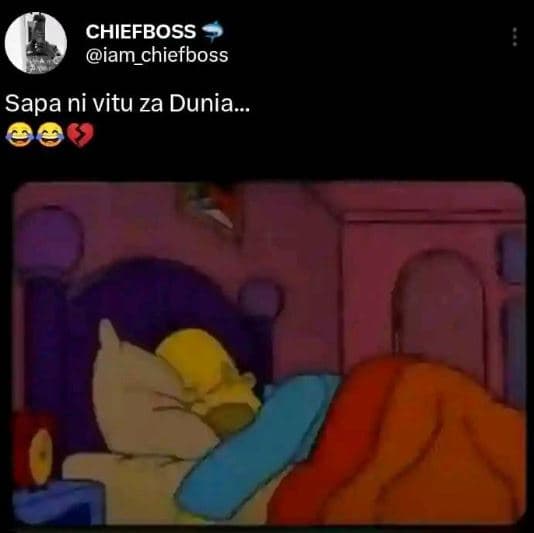 Chiefboss iam_chiefboss sapa ni vitu za dunia .