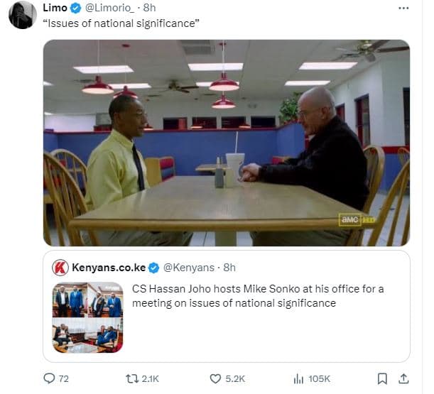 Limo limorio issues of national significance kenyans.co.ke kenyans cs hassan joh