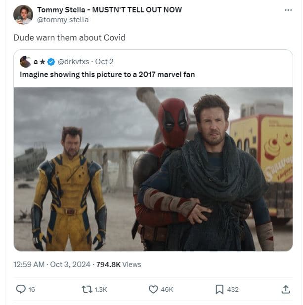 Tommy stella mustn'ttell out now tommy_stella dude warn them about covid a drkvf