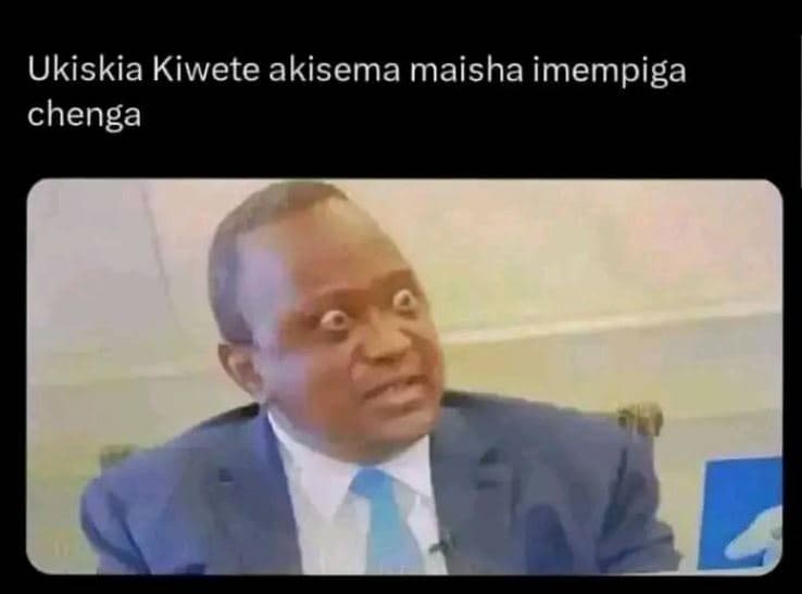 Ukiskia kiwete akisema maisha imempiga chenga