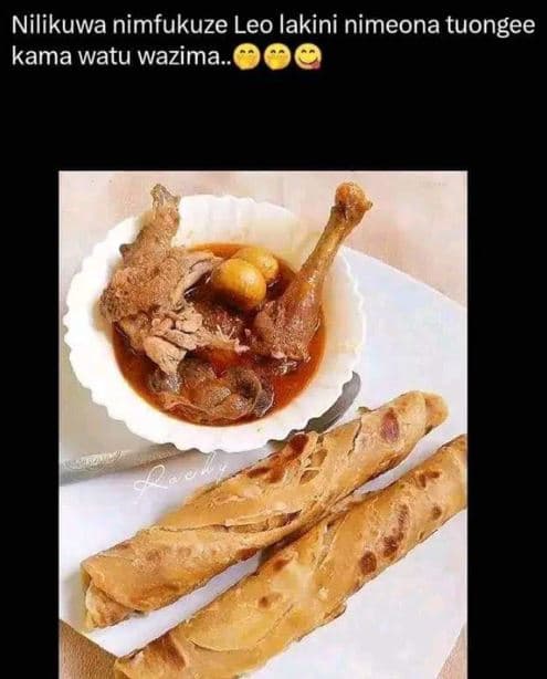 Nilikuwa nimfukuze leo lakini nimeona tuongee kama watu wazima.