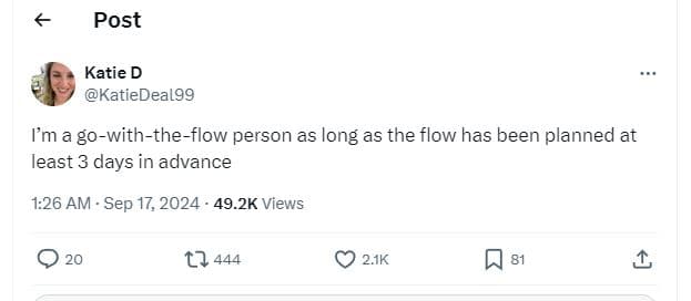 Post katie d katiedeal99 fm a gowiththeflow person as long as the flow has been