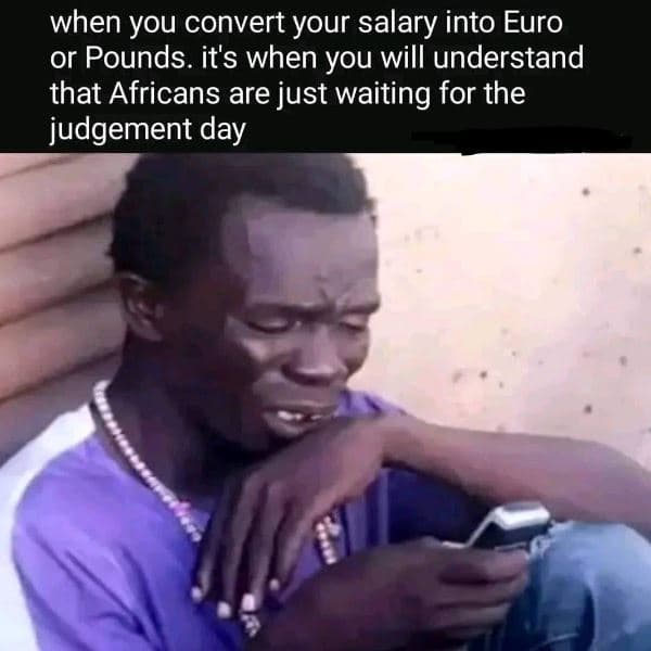 When you convert your salary into euro or pounds. it's when you will understand