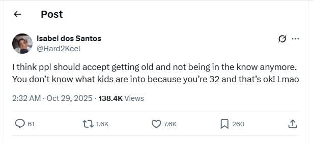 Post isabel dos santos hard 2keel think ppl should accept getting old and not be