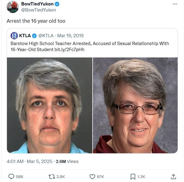 Bowtiedyukon bowtiedyukon arrest the 16 year old too ktla ktla mar 19, barstow h