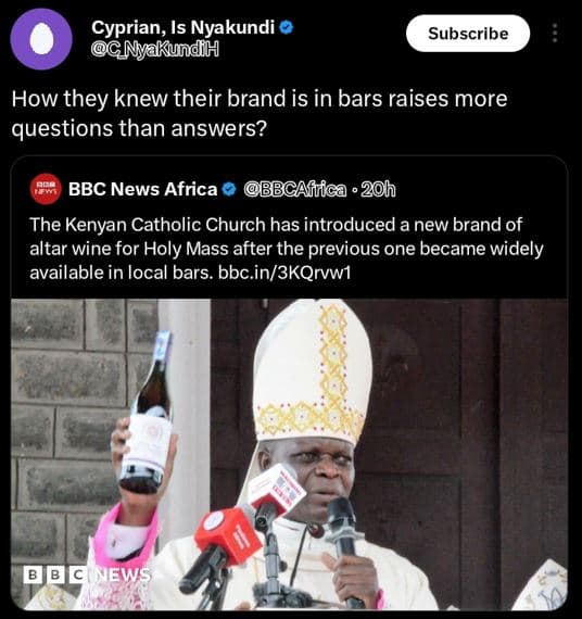 Cyprian is nyakundi gnyakundih subscribe how they knew their brand is in bars ra