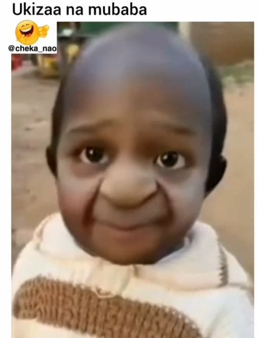 Ukizaa na mubaba cheka nao