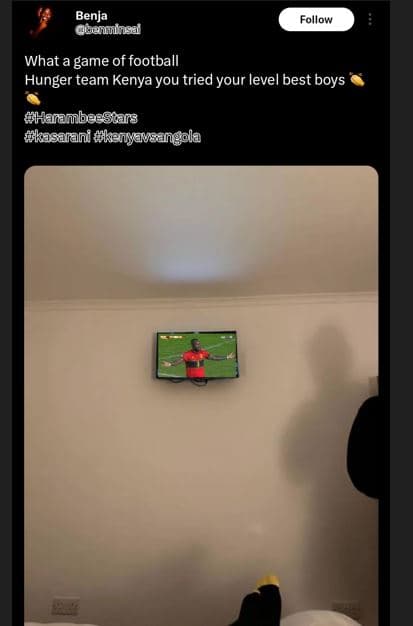 Benja gaquunsai follow what a game of football hunger team kenya you tried your