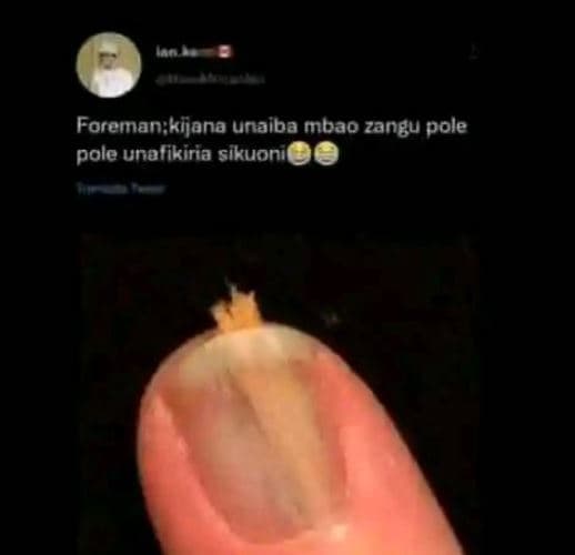 Foremankijona unaiba mbao zangu pole pole unofikiria sıkuon