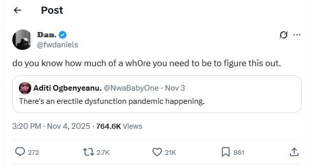 Post dan fwdaniels do you know how much of a whore you need to be to figure this