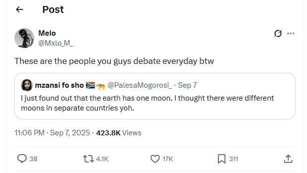 Post melo mxlo_m_ these are the people you guys debate everyday btw mzansi fo sh