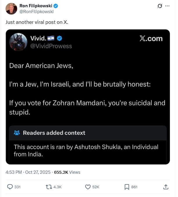 Ron filipkowski ronfilipkowski just another viral post on x. vivid vividprowess