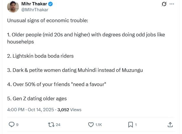 Mihr thakar mihrthakar unusual signs of economic trouble 1. older people mid 2os