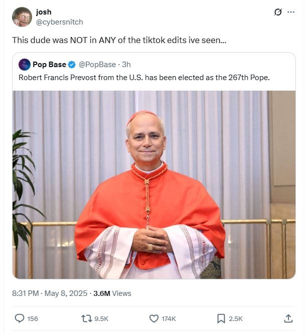 Josh cybersnitch this dude was not in any of the tiktok edits ive seen . pop bas