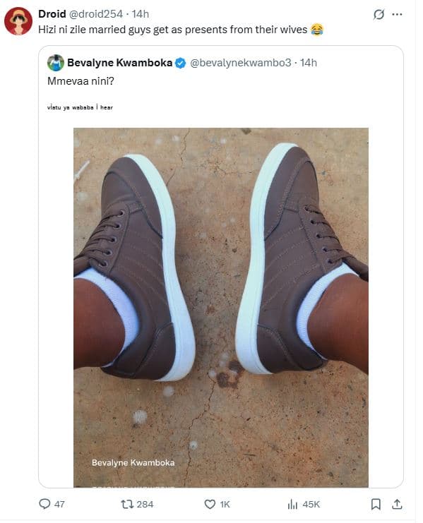 Droid droid254 14h hizi ni zile married guys get as presents from their wives be