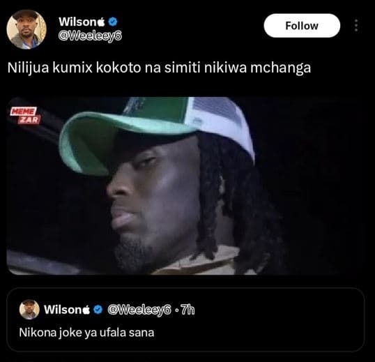 Wilsone wedlaeyo follow nilijua kumix kokoto na simiti nikiwa mchanga 7 wilsone