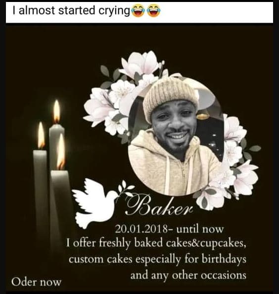 Almost started crying baker 20.01. until now foffer freshly baked cakes8cupcakes