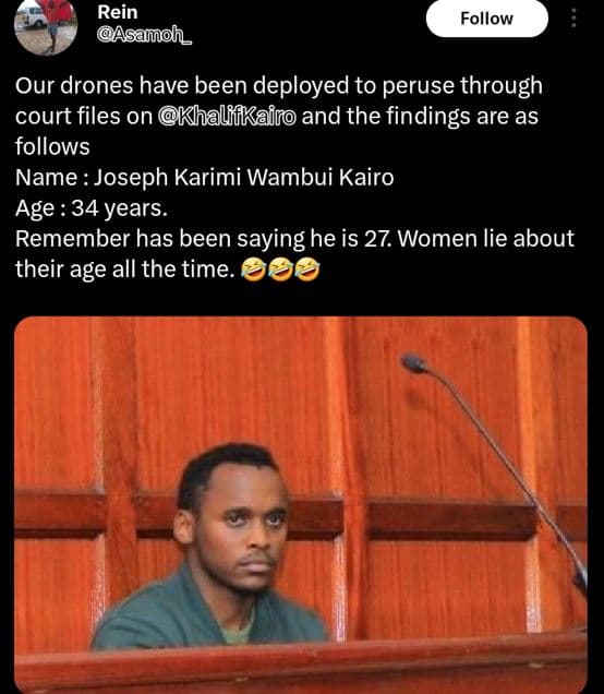 Rein asamoh follow our drones have been deployed to peruse through court files o
