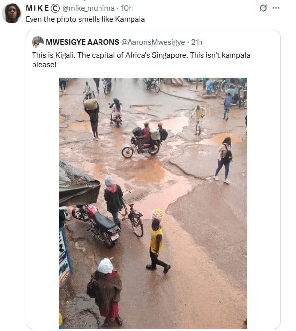 Mike mike_muhima 1oh even the photo smells like kampala mwesigye aarons aaronsmw